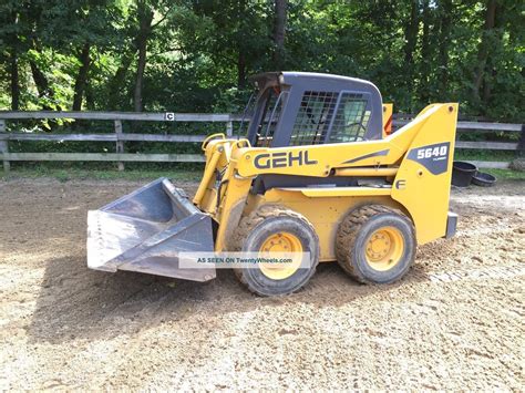 gehl skid steer loader 5640